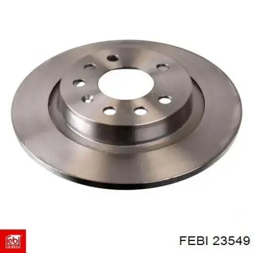 Disco de freno 23549 Febi