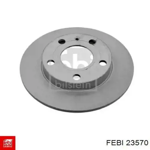 23570 Febi Freno de disco trasero