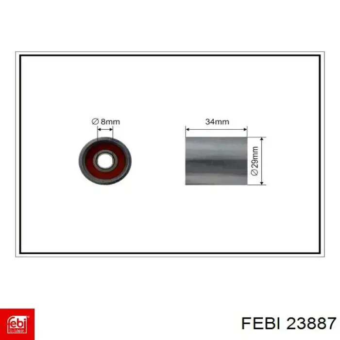 Rótula de barra de acoplamiento Febi 23887 precio, desde 18,70 EUR