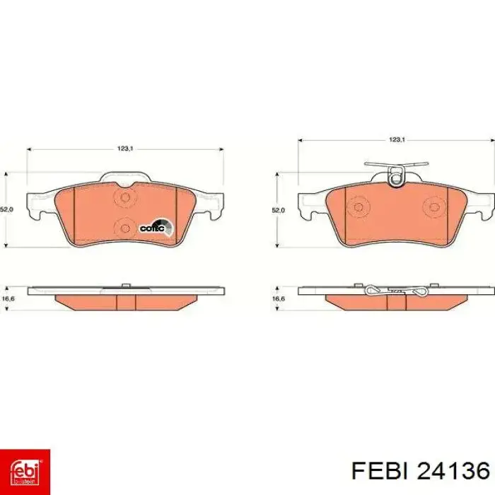Barra de dirección completa Febi 24136 precio, desde 152,23 EUR