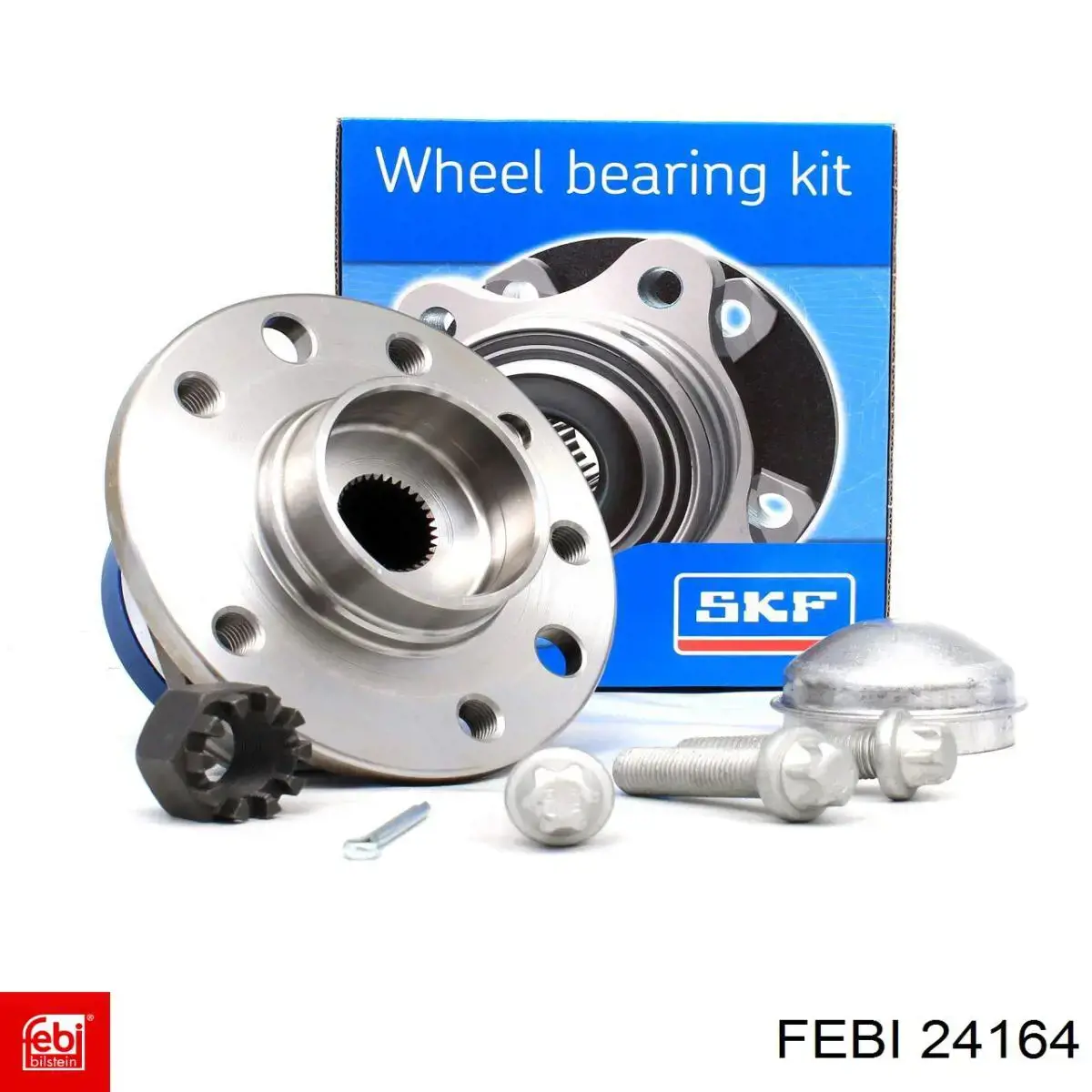 Buje de rueda delantero 24164 Febi