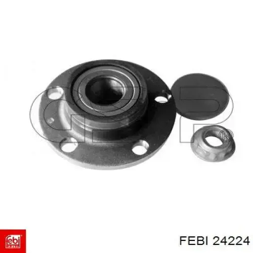 Cubo de rueda trasero 24224 Febi