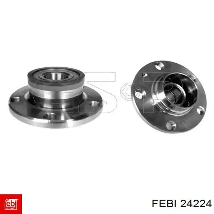 Comprar 24224 Febi Cubo de rueda, Eje trasero