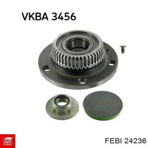 Buje de rueda Febi 24236 precio, desde 47,61 EUR