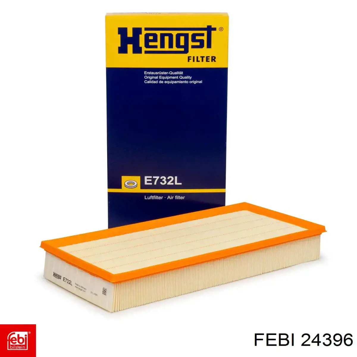 24396 Febi Filtro de aire de motor