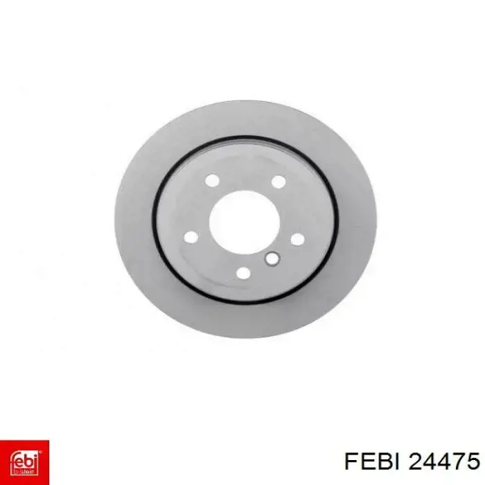 Disco de freno trasero 24475 Febi