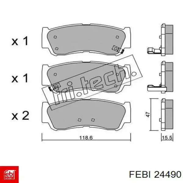 Comprar 24490 Febi Filtro de aire del habitáculo
