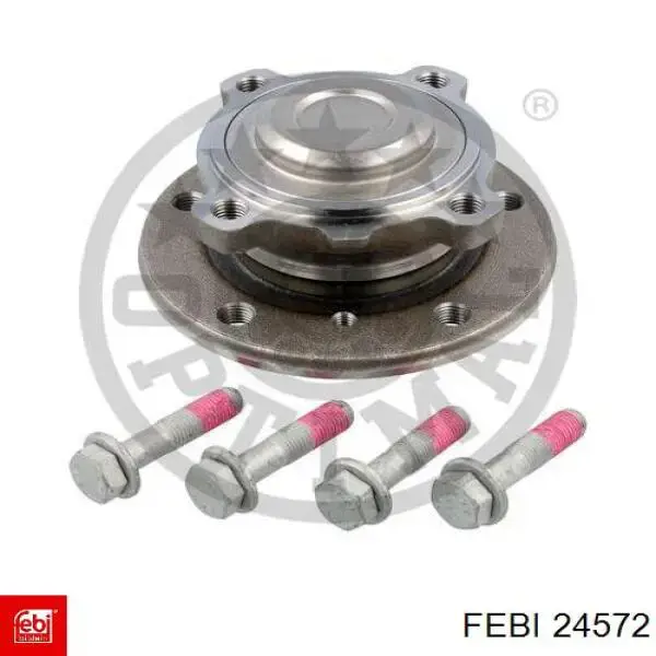 Buje de rueda delantero 24572 Febi