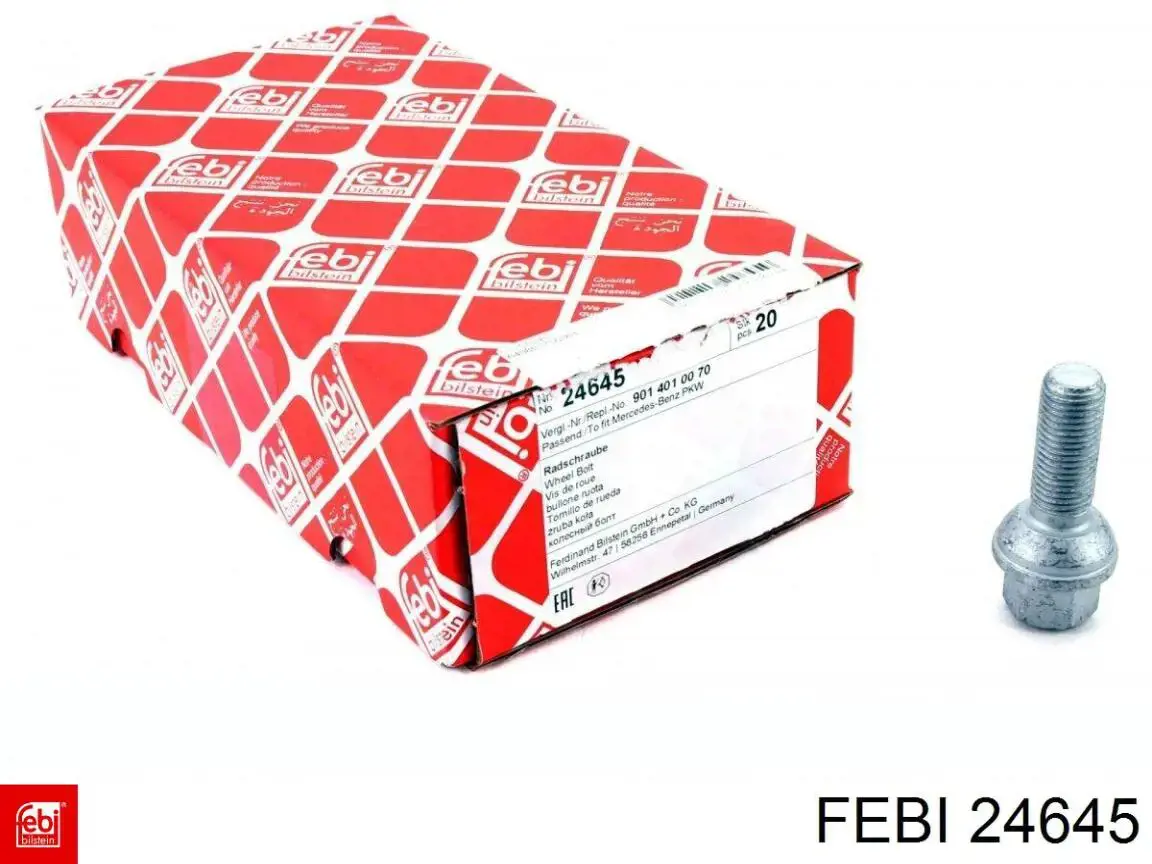 24645 Febi Tornillos para llantas