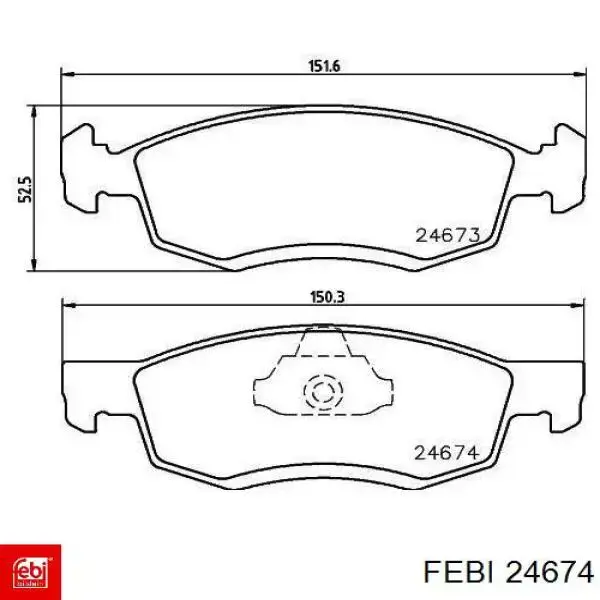 Comprar 24674 Febi Piñón del cigüeñal