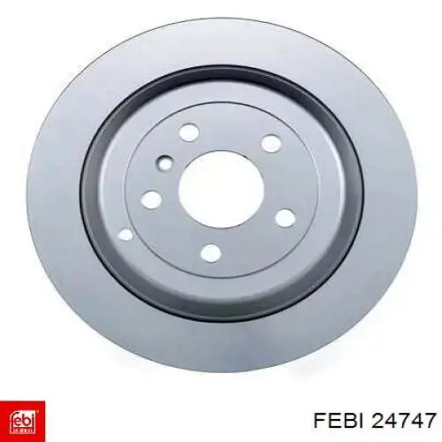 Comprar 24747 Febi Disco de freno trasero