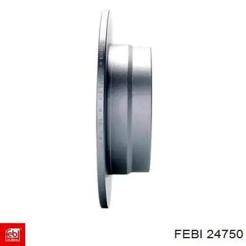 Comprar 24750 Febi Disco de freno trasero