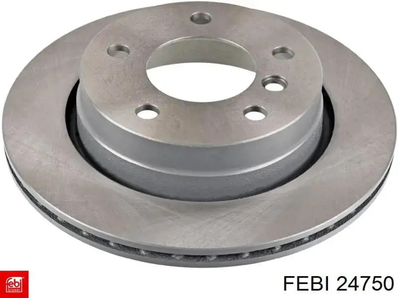 Disco de freno trasero Febi 24750 precio, desde 23,85 EUR