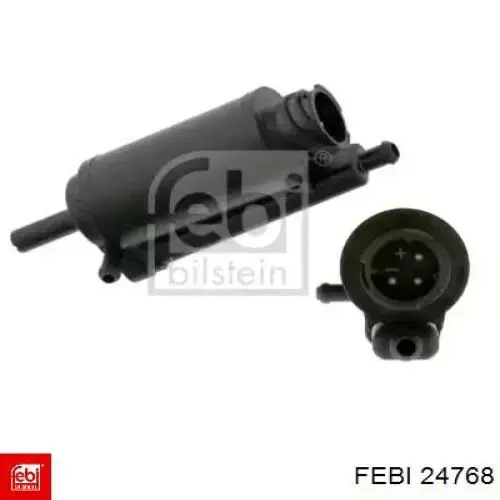 Bomba de agua limpiaparabrisas, delantera Febi 24768 precio, desde 13,84 EUR