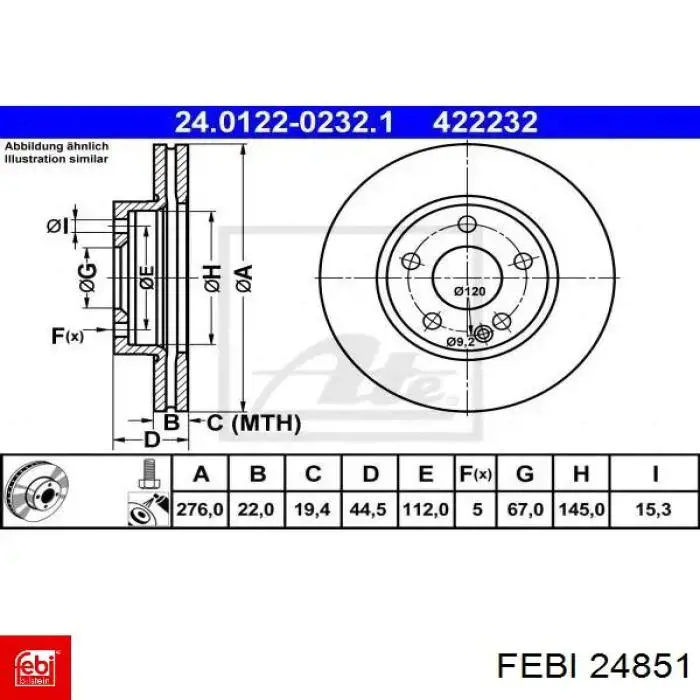 ATB2357 Dayco tensor, correa dentada