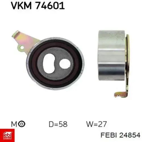 24854 Febi tensor, correa dentada