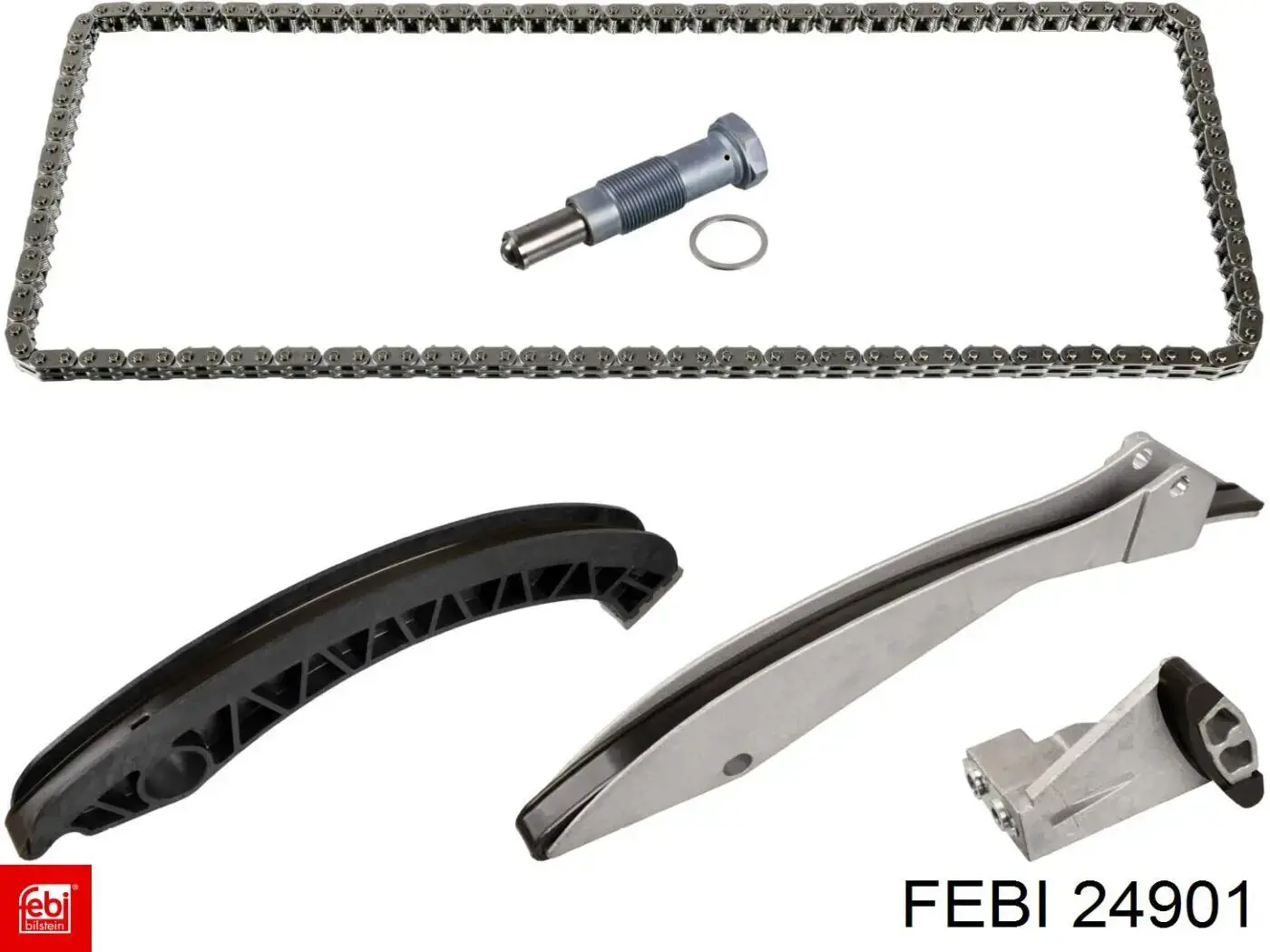 Carril de deslizamiento, cadena de distribución, superior derecho culata BMW X5 (E53)