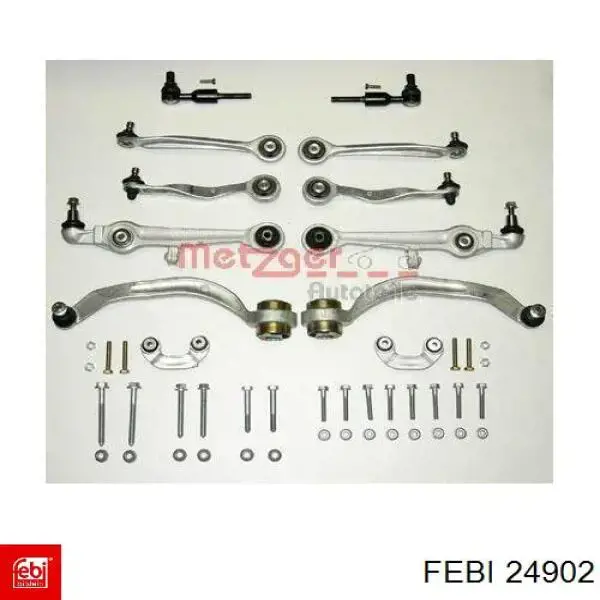 Kit de brazo de suspensión delantera 24902 Febi