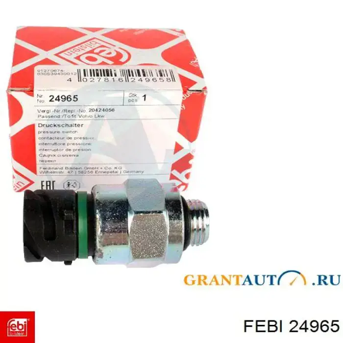 24965 Febi interruptor luz de freno