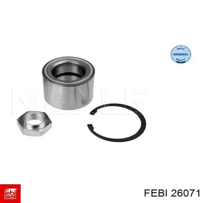 Comprar 26071 Febi Disco de freno trasero