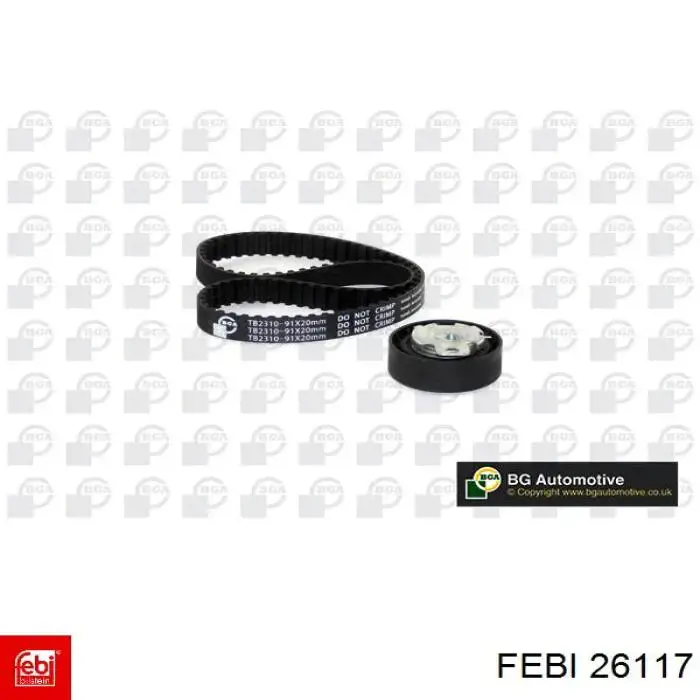 Kit de distribución 26117 Febi