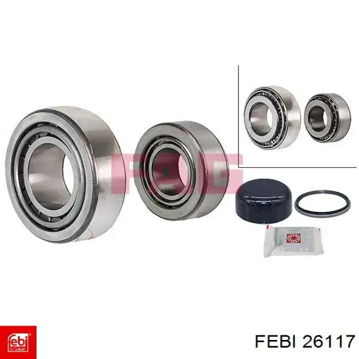 Juego de correas dentadas Febi 26117 precio, desde 35,58 EUR
