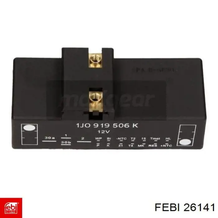 Comprar 26141 Febi Regulador de velocidad del ventilador de refrigeración (unidad de control)