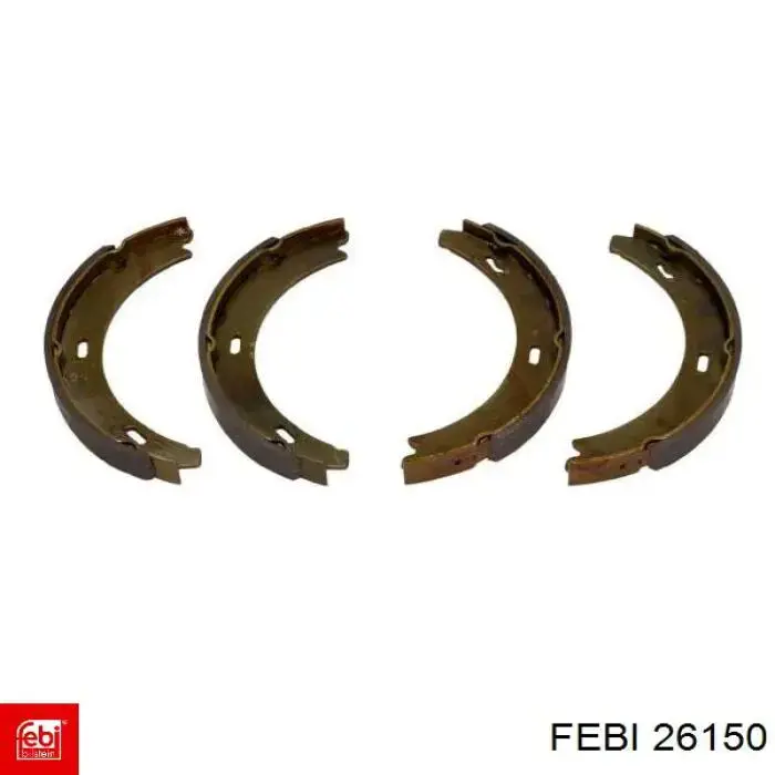 Juego de zapatas de frenos, freno de estacionamiento Mercedes E C124