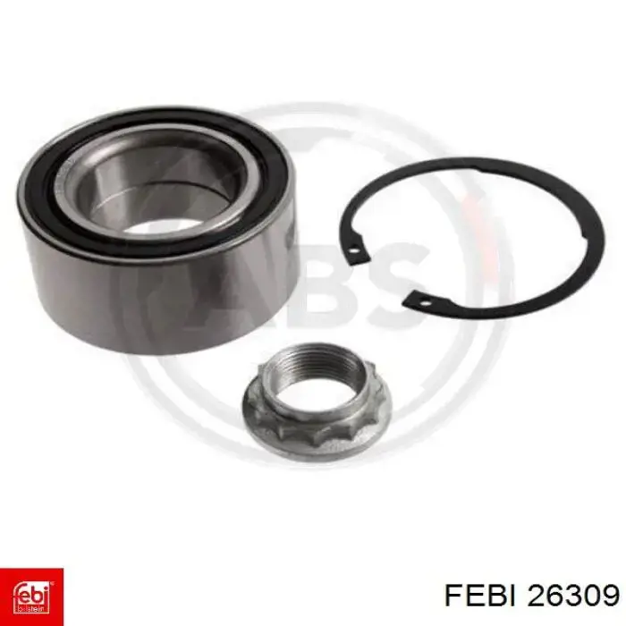 Cojinete de cubo delantero Febi 26309 precio, desde 24,23 EUR