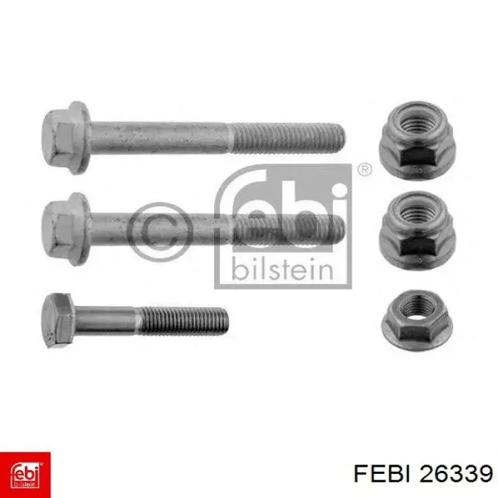 26339 Febi Juego de pernos de fijación del brazo delantero