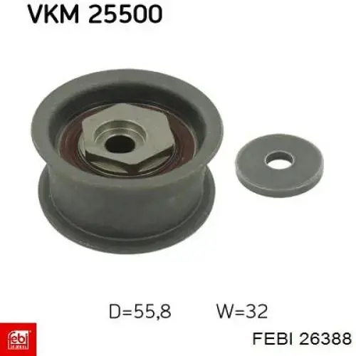 Silentblock trasero 26388 Febi