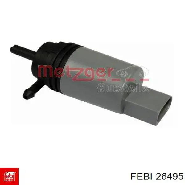 Bomba de agua limpiaparabrisas, delantera 26495 Febi
