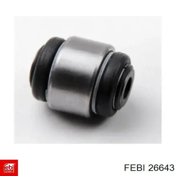 Buje exterior del brazo transversal trasero 26643 Febi