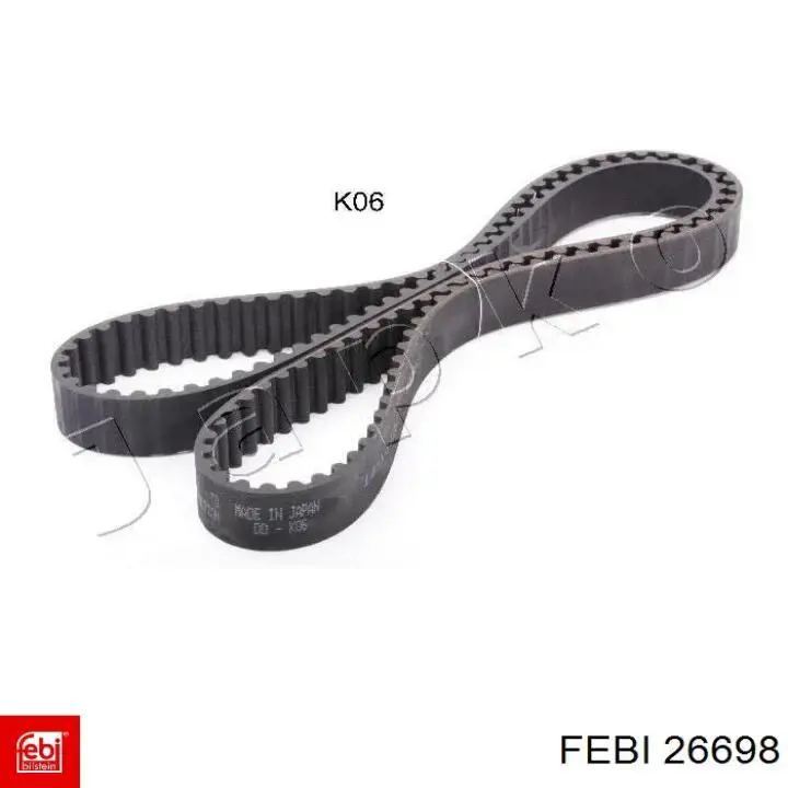 Correa de distribución Febi 26698 precio, desde 20,16 EUR
