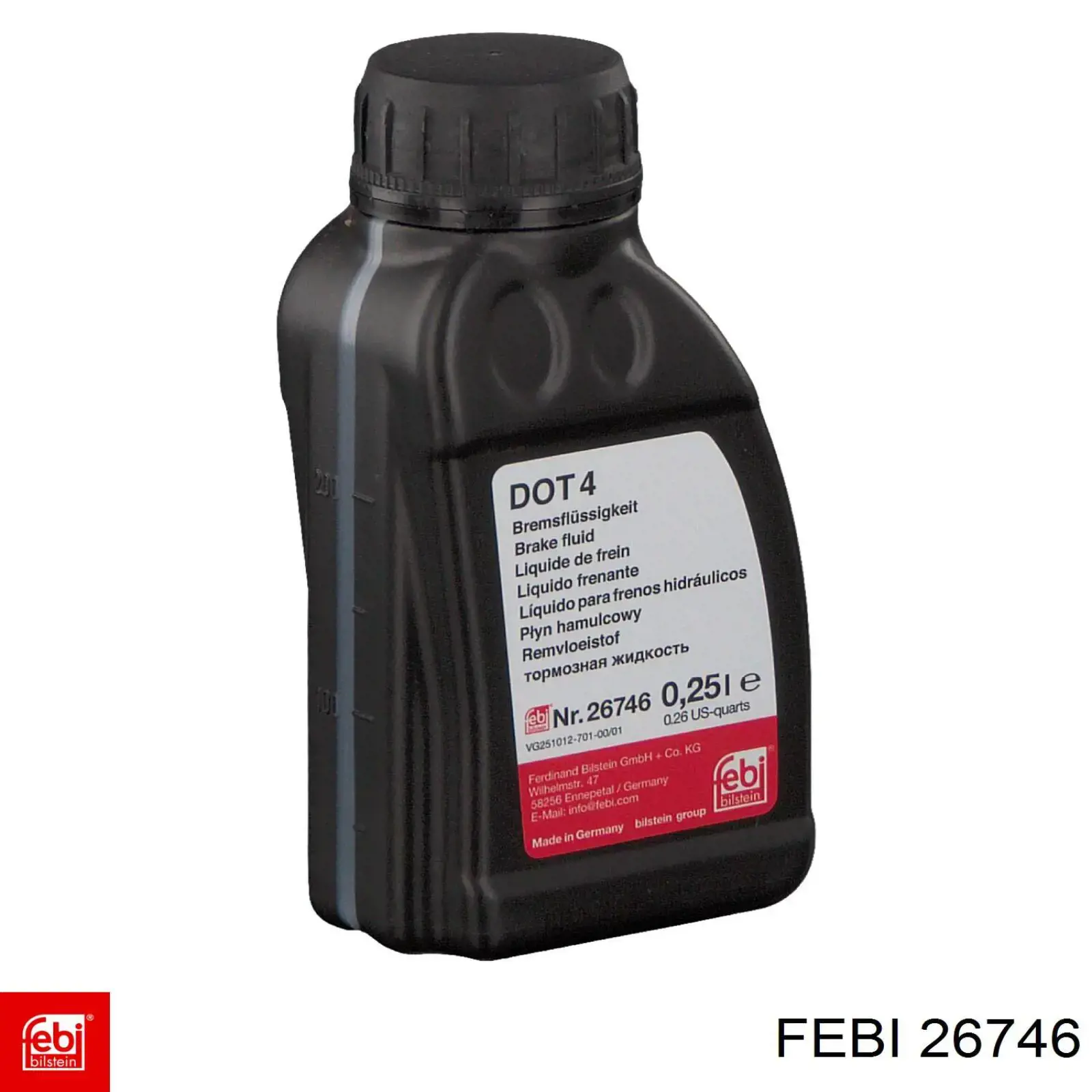 Comprar 26746 Febi Liquido de frenos