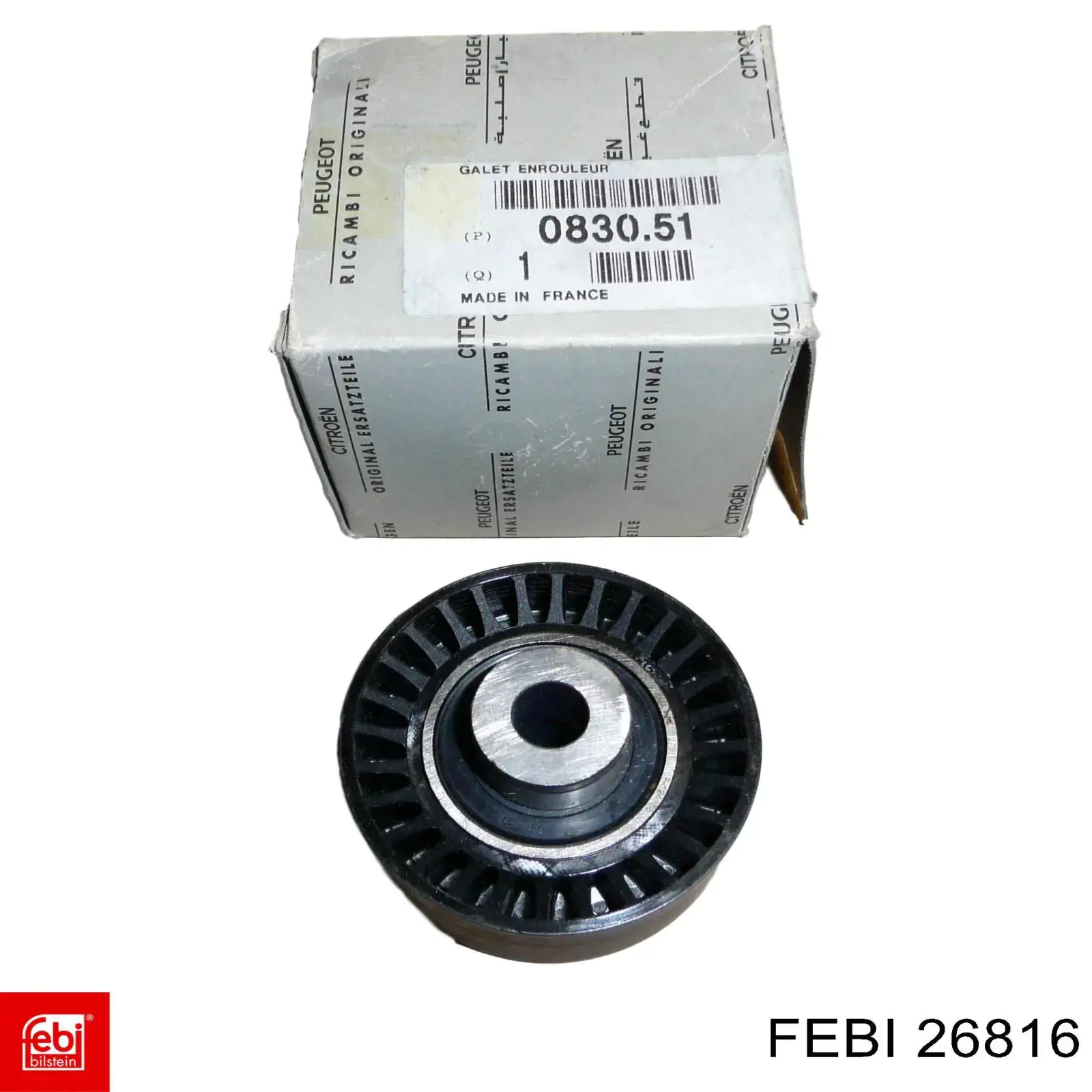 Polea correa distribución 26816 Febi