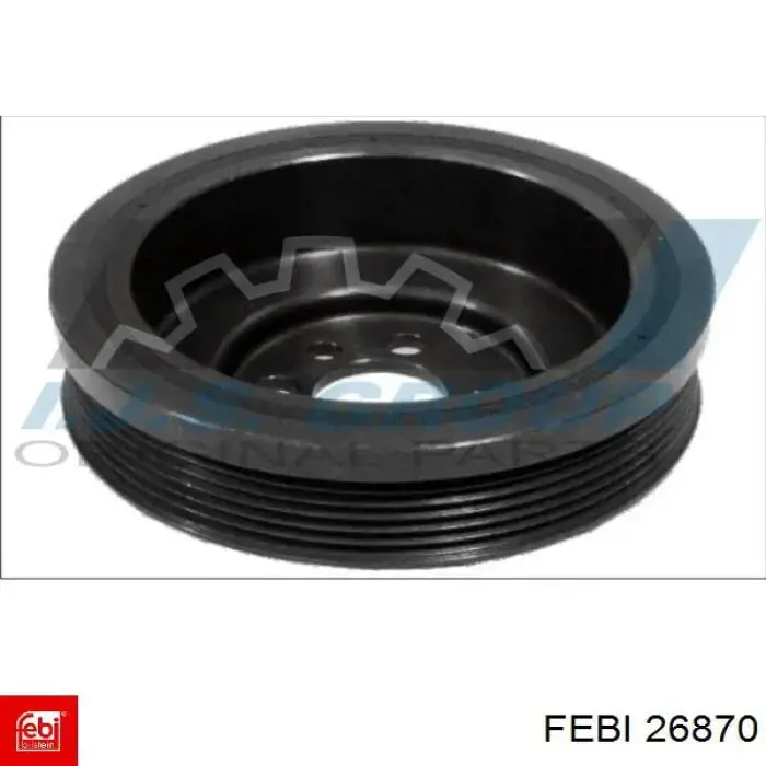 Polea, cigüeñal Volkswagen Golf 8 CD1, DA1