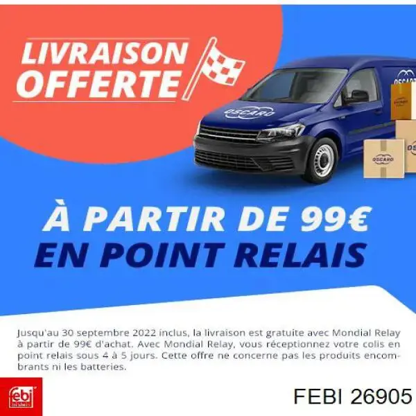 Juego de correas dentadas Febi 26905 precio, desde 36,28 EUR