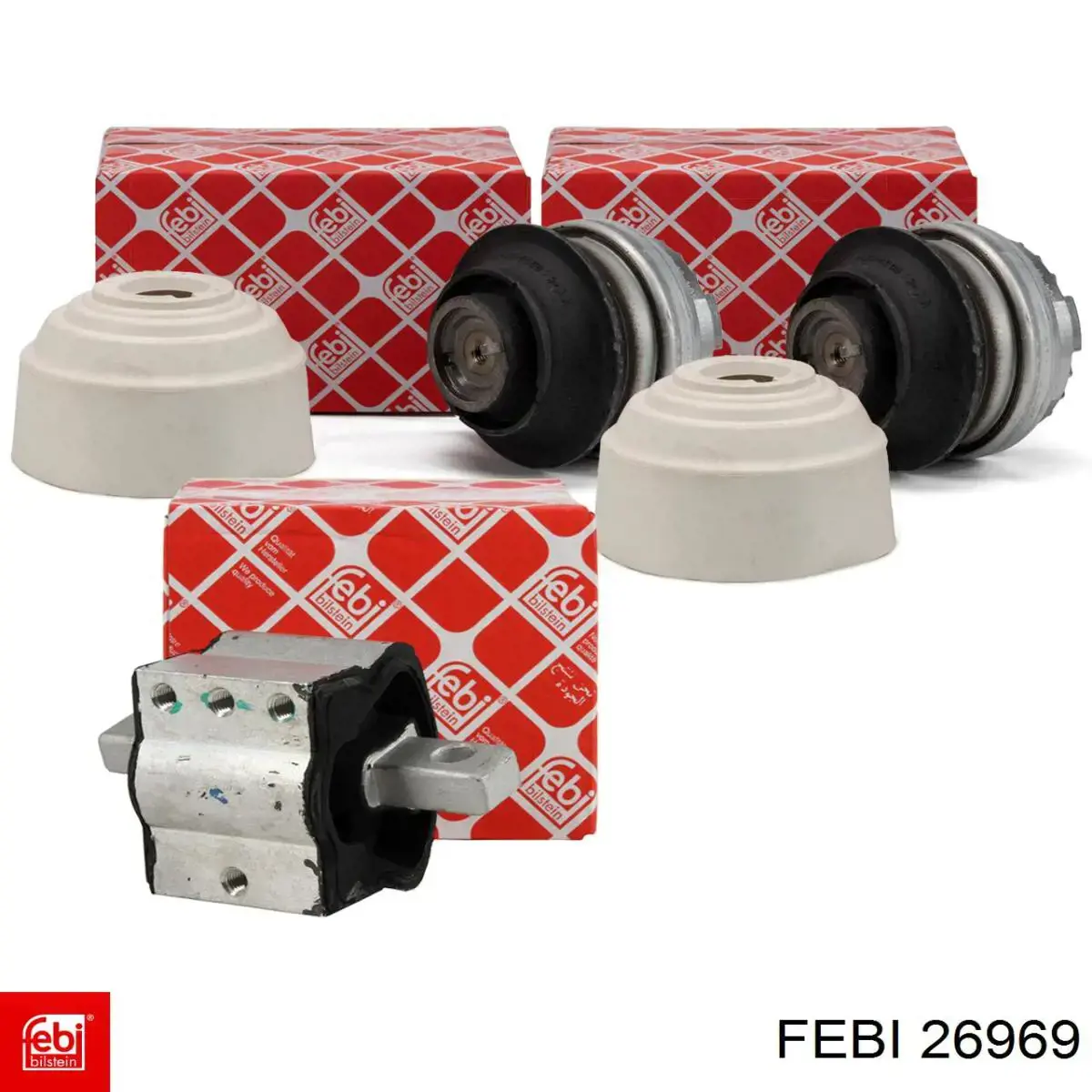 Soporte de motor derecho Febi 26969
