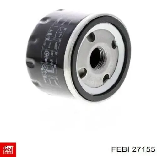 Filtro de aceite Renault Megane 1 LA0, LA1