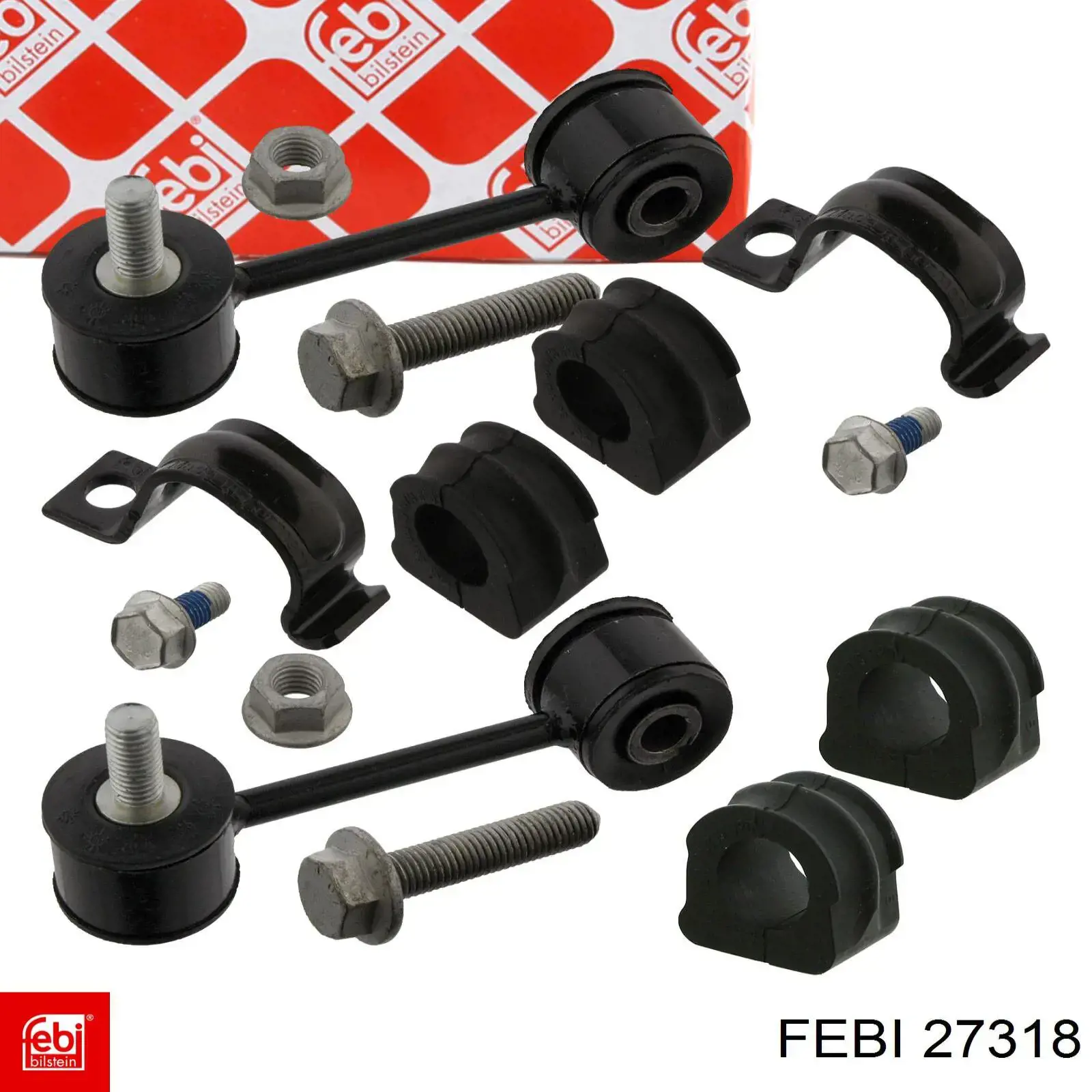 Soporte estabilizador, Eje delantero Febi 27318