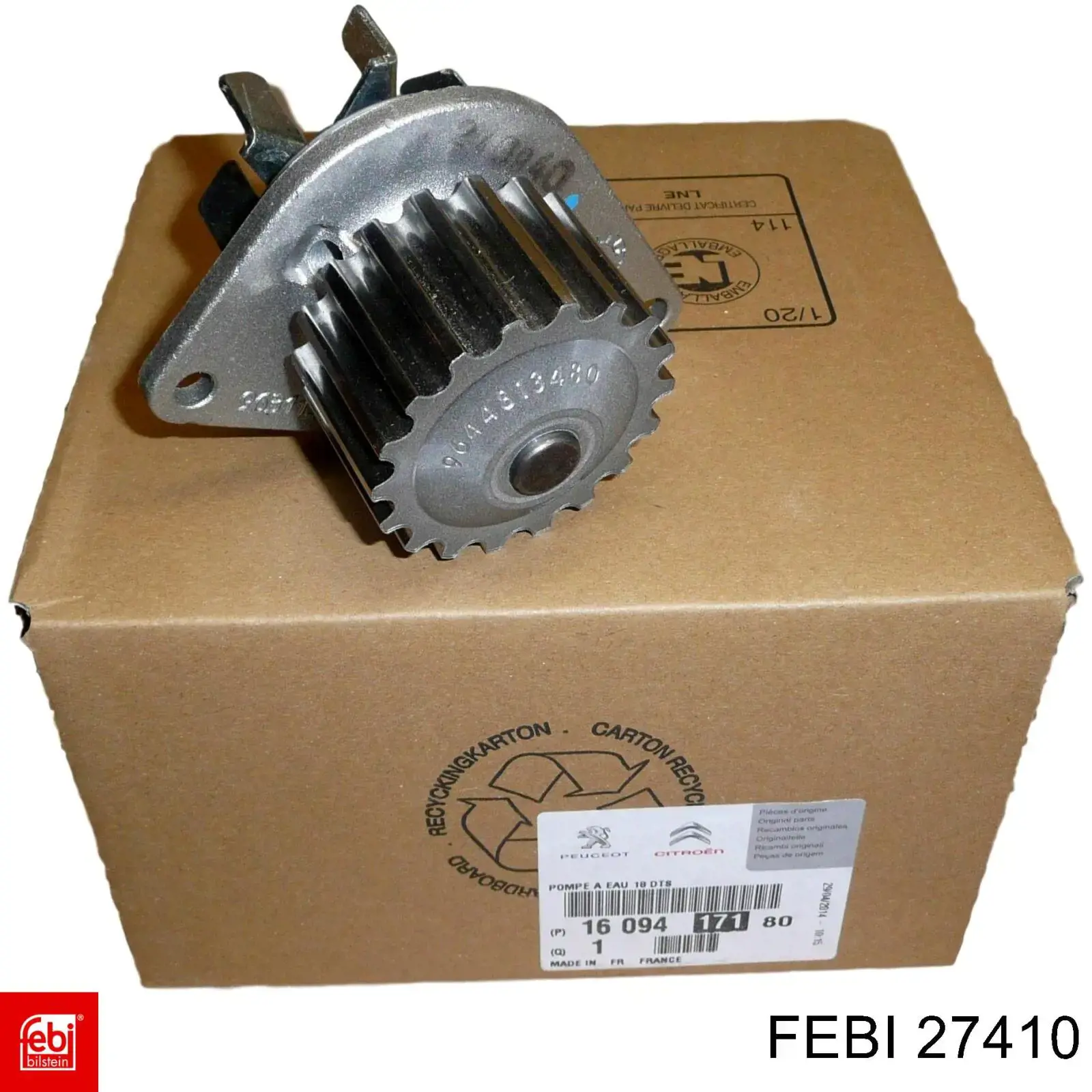 Comprar 27410 Febi Bomba de agua para motor