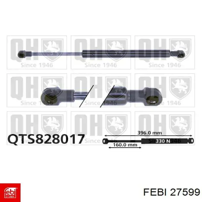 Comprar 27599 Febi Amortiguador de capó