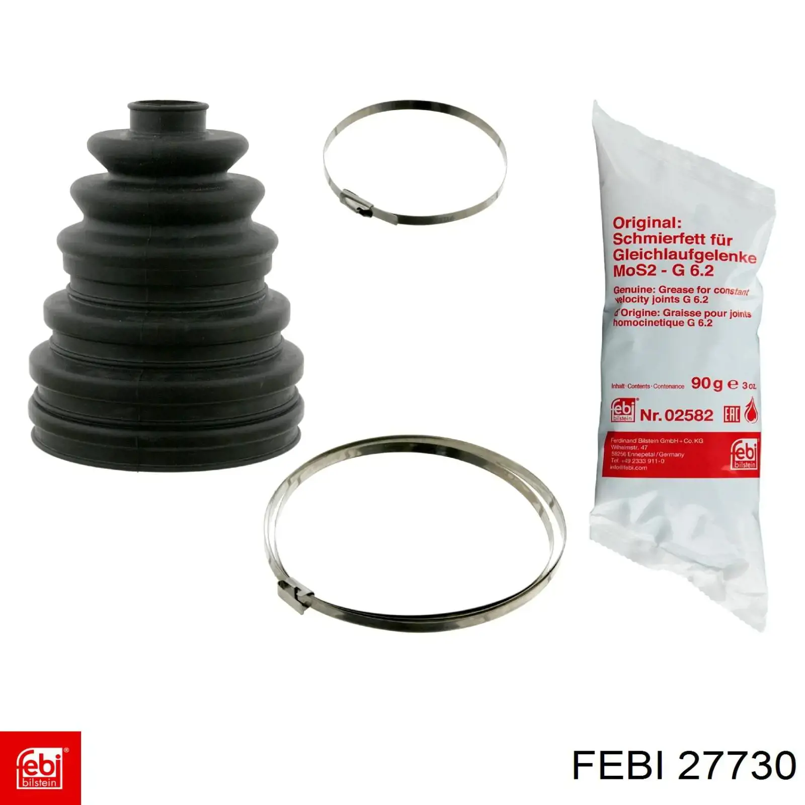 Fuelle, palier delantero exterior Febi 27730 precio, desde 5,58 EUR