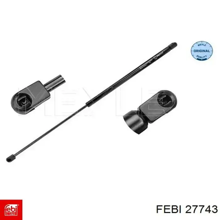 Muelle neumático, tapa delantera Febi 27743 precio, desde 13,81 EUR