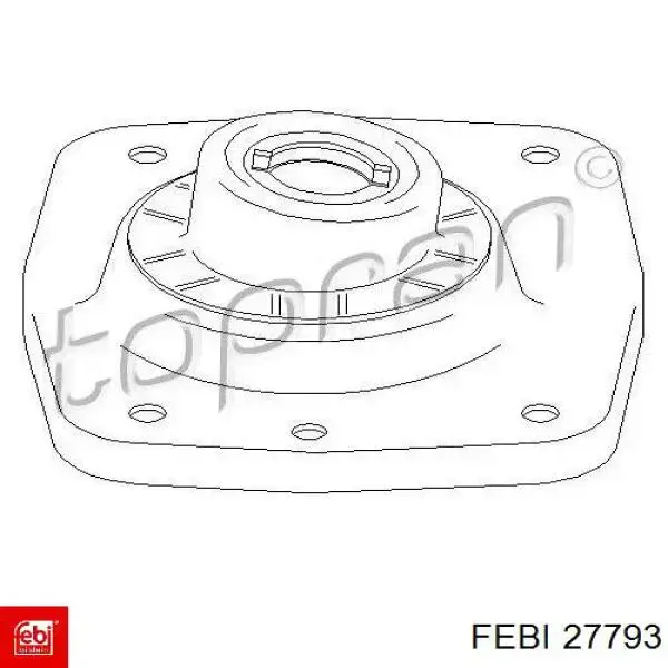 Perno de rueda Febi 27793