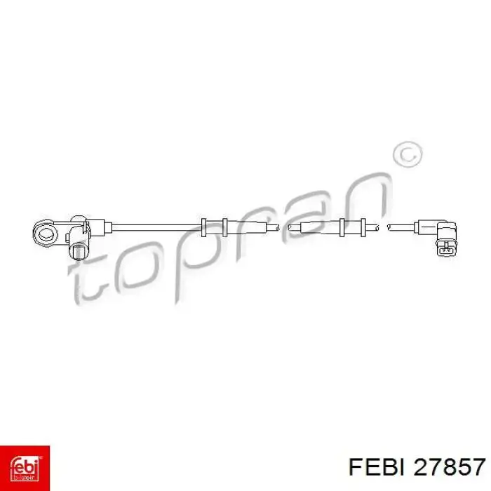 27857 Febi sensor abs delantero