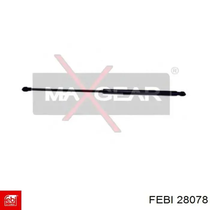 Amortiguador de maletero Febi 28078 precio, desde 11,39 EUR