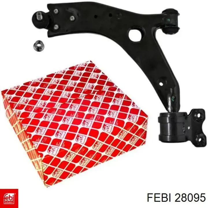 Brazo inferior izquierdo de la suspensión delantera Febi 28095 precio, desde 52,27 EUR