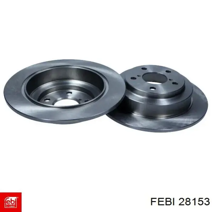 Comprar 28153 Febi Disco de freno trasero